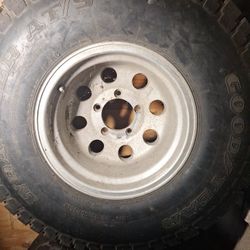 Spare Tire And Wheel Jeep