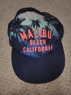 New Kids H&M Malibu Beach Blue Mesh Adjustable Hat