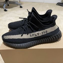 Yeezy 350 Olive Stripe Adidas Black Friday Drop