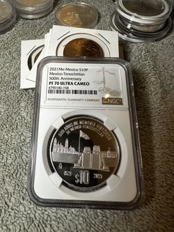 Mexico -Tenochtitlan 500th Anniversary PF70