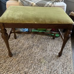 Vintage Piano Bench/stool Approximately 23 X 13 X 19 inches