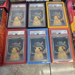 Pikachu Van Gogh Psa 10