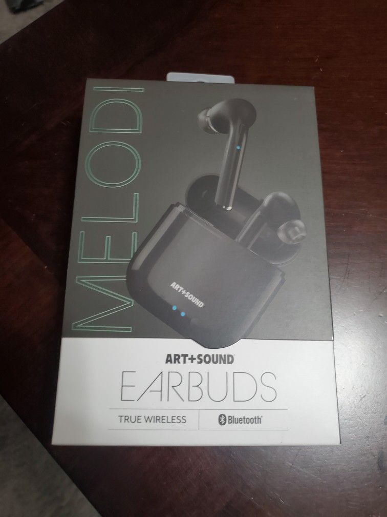 Melodi ART+SOUND Bluetooth Earbuds (Black)