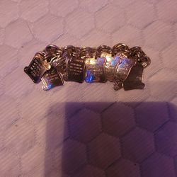 Bracelet "10 COMMANDMENTS" Charms!!