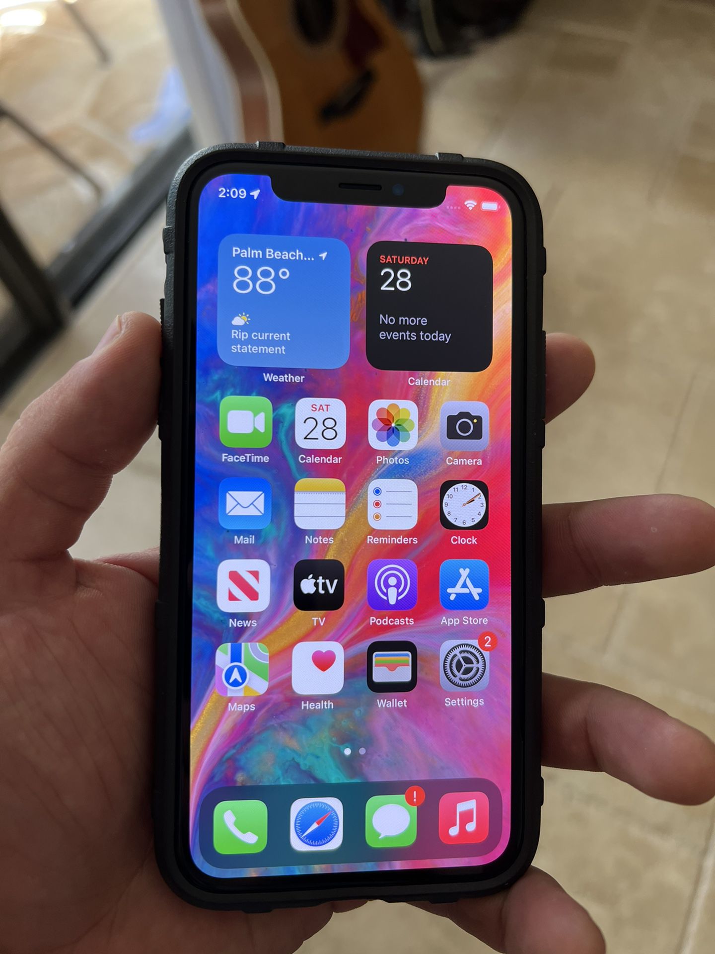 iPhone X 256GB Unlocked For Any Network W/ Case And Charger 