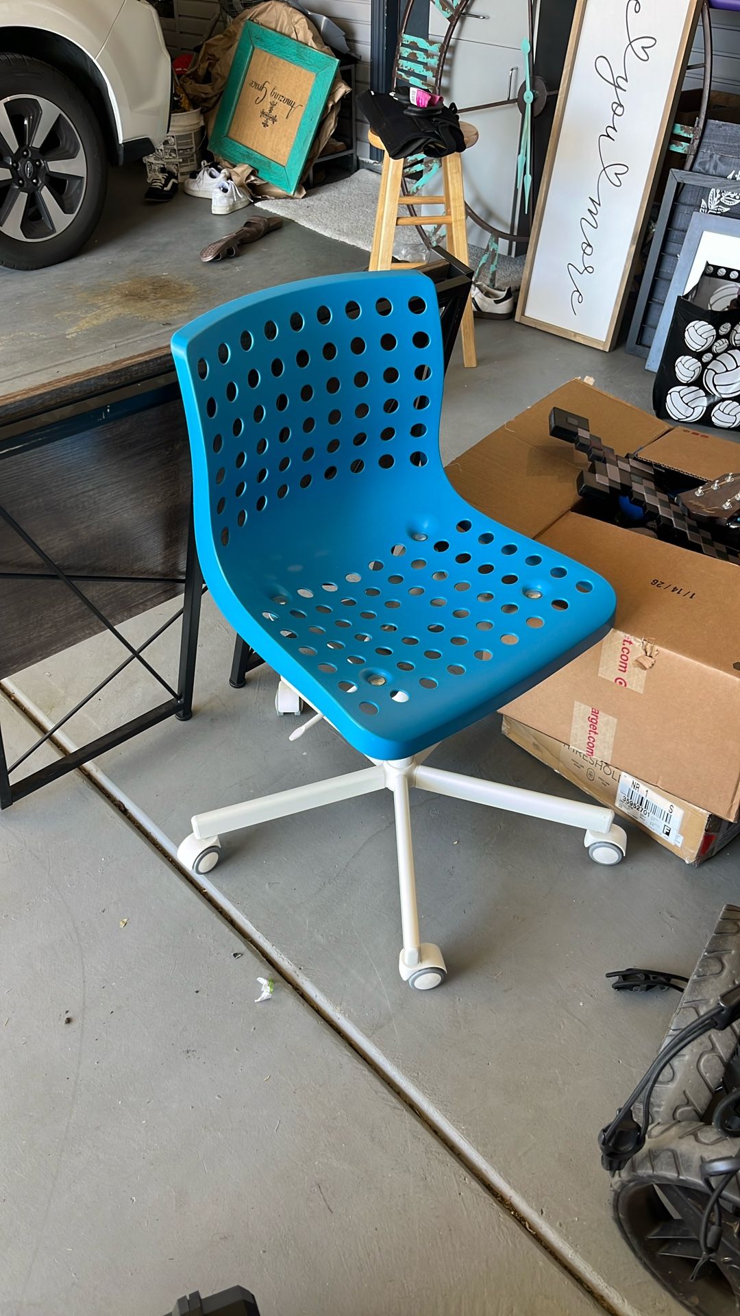 Blue Ikea Chair