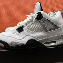 Nike Air Jordan 4 White Cement 2016 Size 10.5
