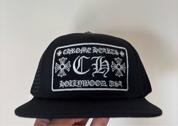 Chrome Heart All Black Trucker Hat