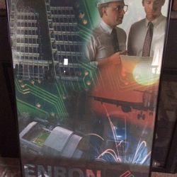 ENRON - Framed Office Decor Poster