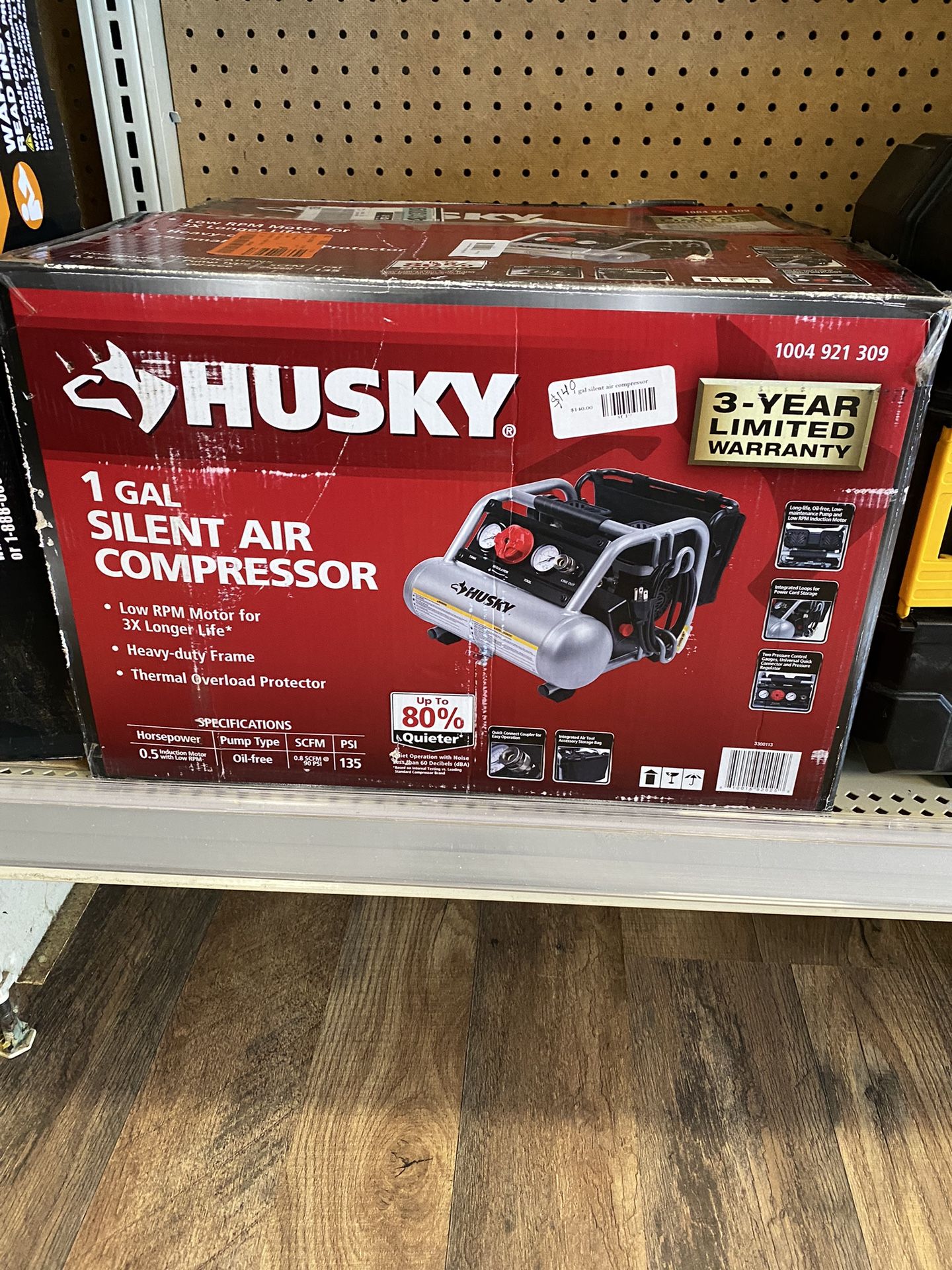 Husky 1gal Air Compressor