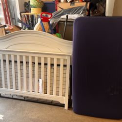 Crib With Mattress