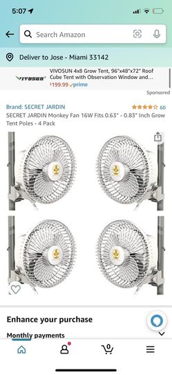 Secret Jardin Oscillating Fans