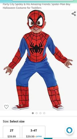 Kids Spider-Man Halloween Costume 