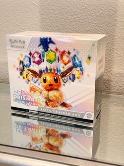 Pokemon cards Prismatic Evolutions Eevee ETB Sealed