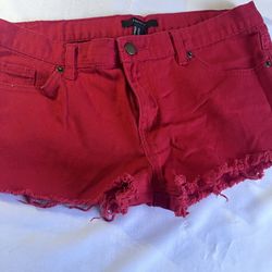 New Forever 21 Distressed multi colors Cut Off Short Shorts Size 29
