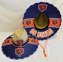 Chicago Bears Straw Hat great Father Day Gift 🎁 order now (I also have other Teams)