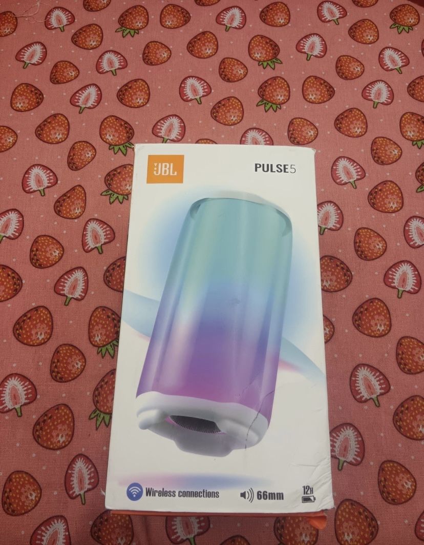 Jbl Pulse 5 Portable Bluetooth Speaker Black Brand New