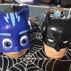 Batman or Catboy Halloween Bucket