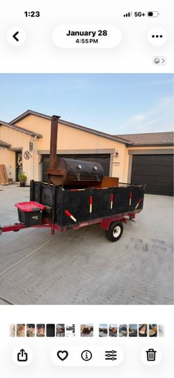 Competition off set smoker