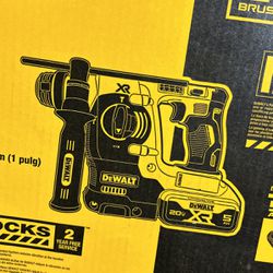 Dewalt 20 XR 1” SDS Rotary Hammer Kit 