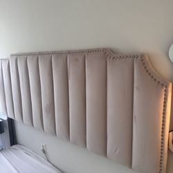 Light Pink Headboard 