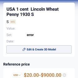 1930 S Penny Very Beautiful Coin