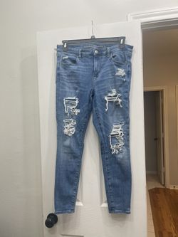 American Eagle Denim Stretch Jeans Size 12 Short 