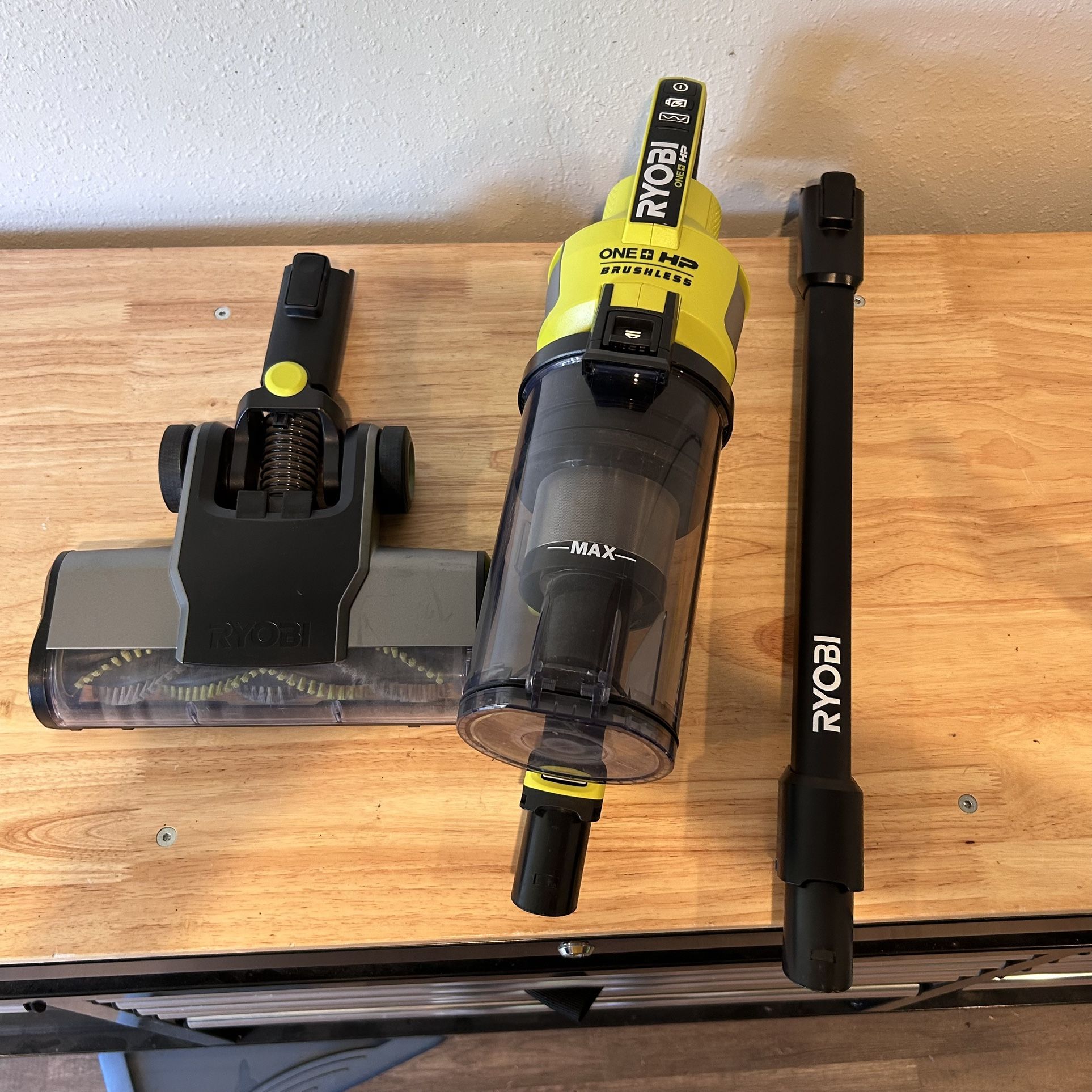 Ryobi 18v HP Brushless Pet Stick Vacuum Cleaner (Tool Only