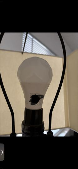 Floor Lamp with 1 smart light bulb