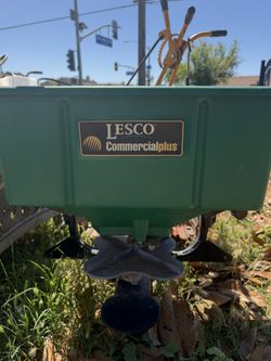Excellent Lesco Seed Spreader With Tractor Attachment