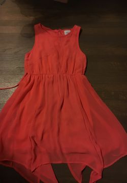 Red dress