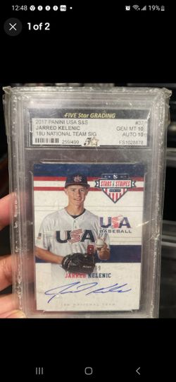 Jerred Kelenic Mariners Rookie Autograph Baseball Card