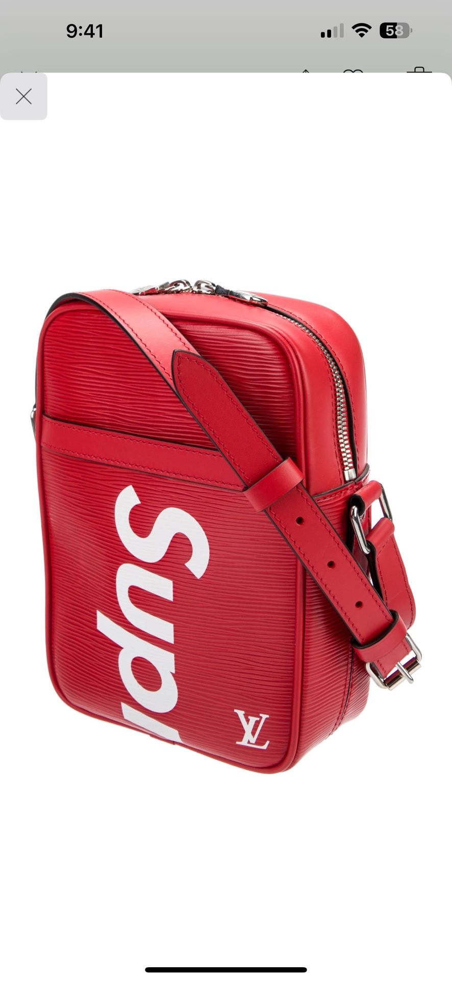 Louis Vuitton Danube Supreme Messenger Jordan