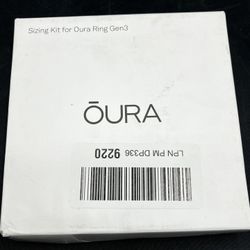 Oura Ring Gen3 Sizing Kit