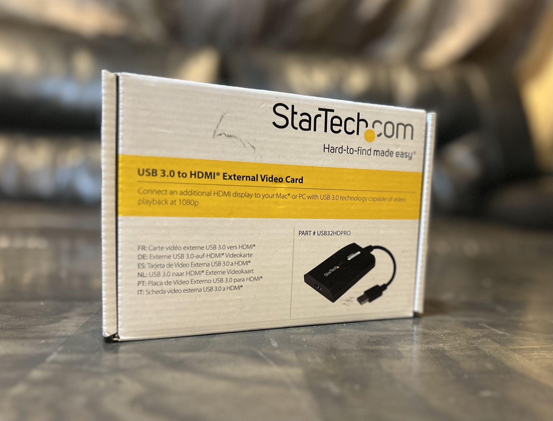 StarTech USB32HDPRO display adapter USB 3.0 to HDMI for laptop desktop computer