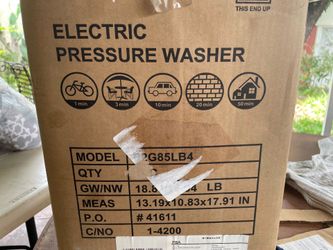 Electric Pressure Washer (PowRite, box open, unused)