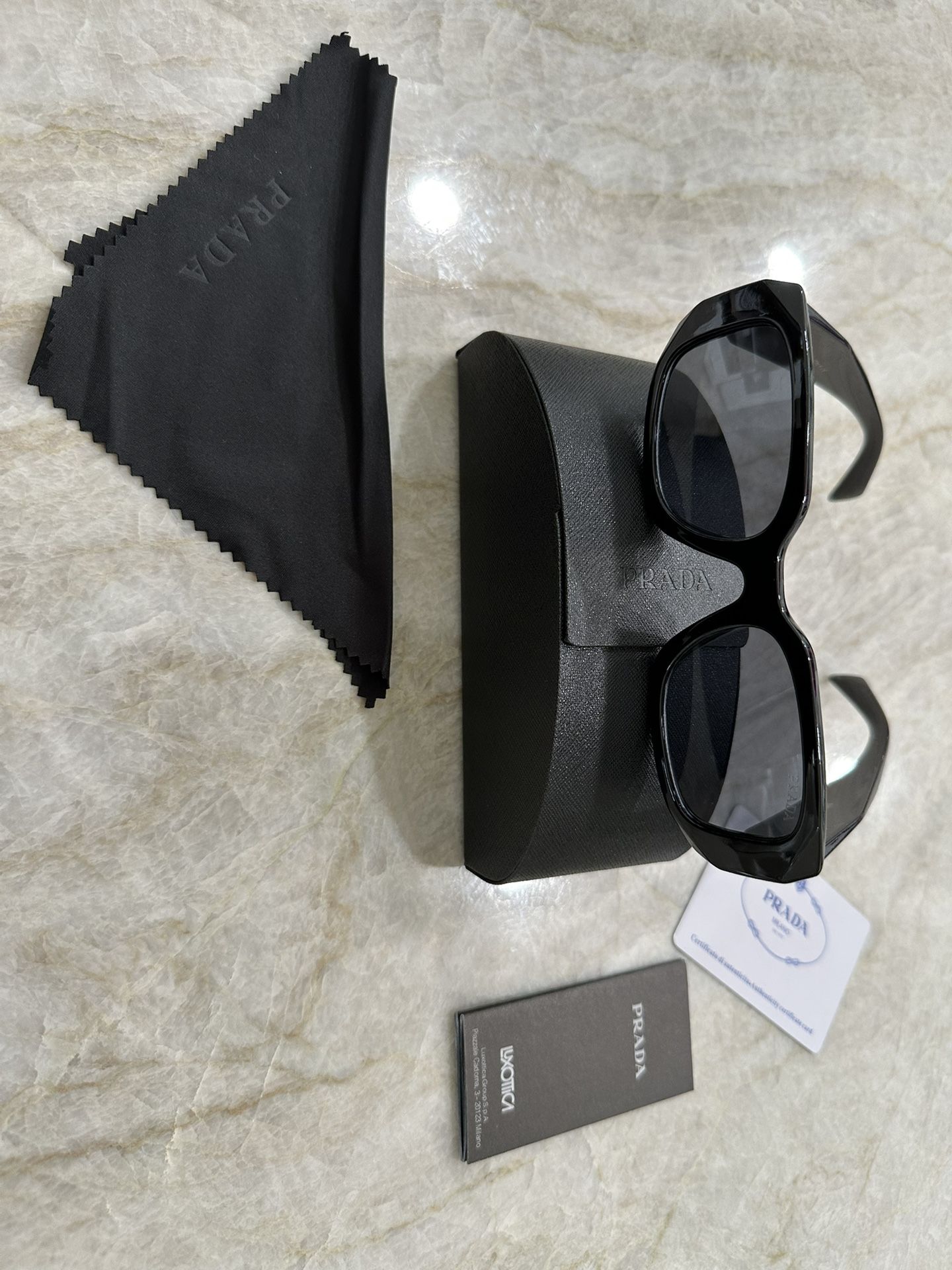 Prada Symbol Black Sunglasses SPR17WS