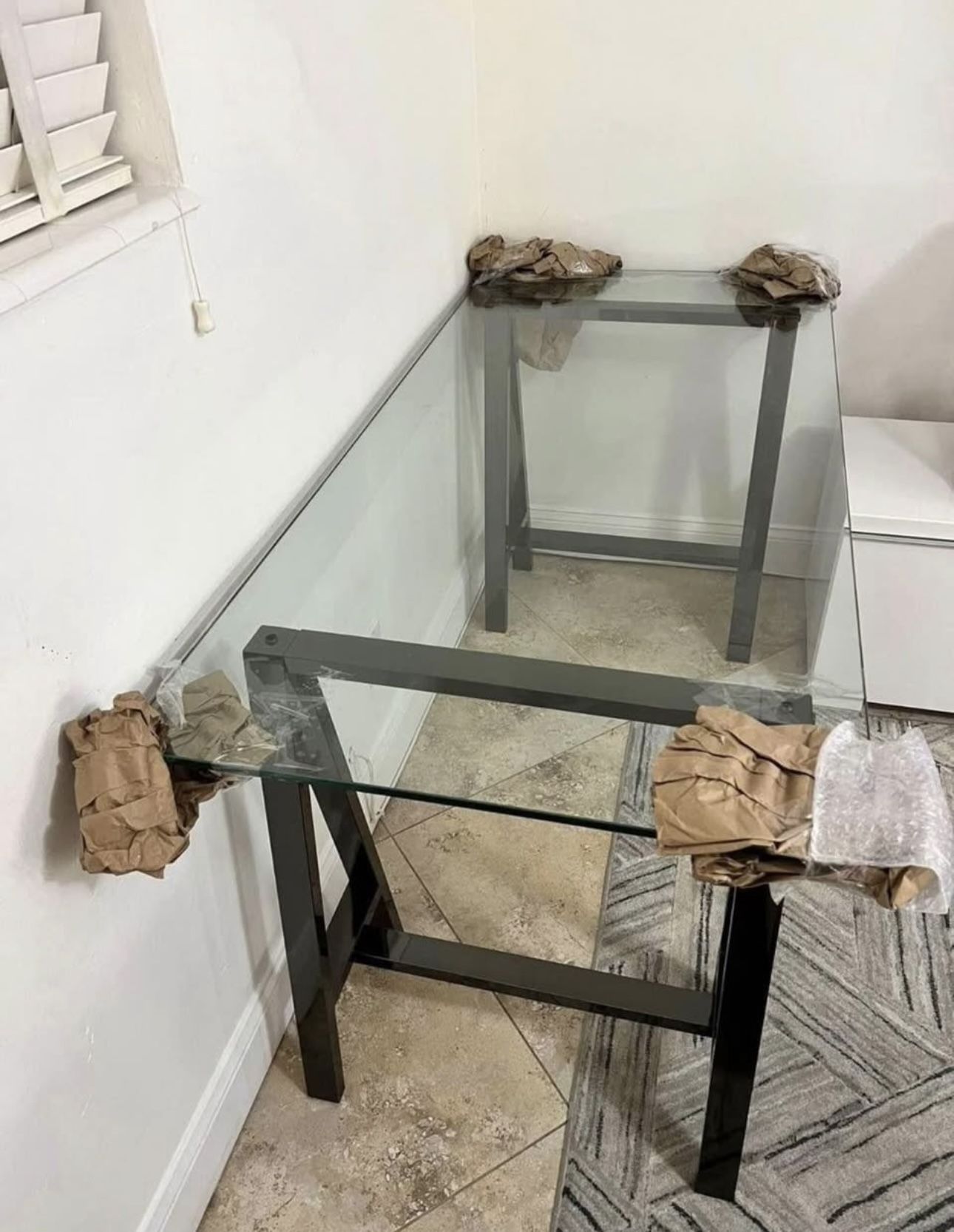 Glass table