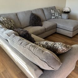Gray Sectional Couch