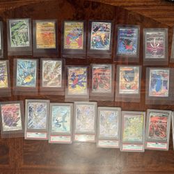 pokemon cards graded /full art