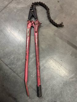 Cast iron pipe cutter