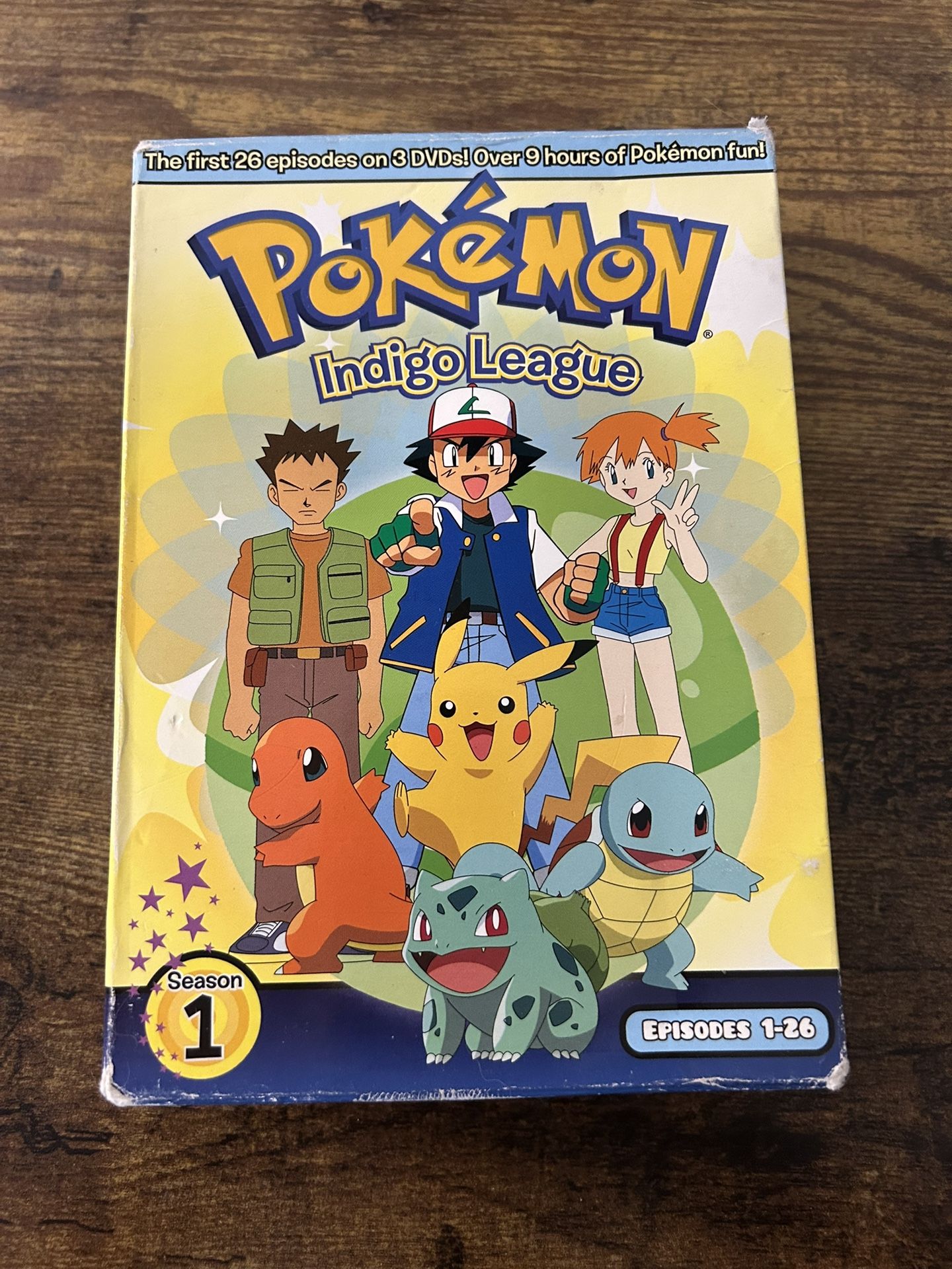 🌟 Pokémon Indigo League – Season 1 Box Set (Episodes 1-26)! 🐾