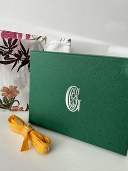 Authentic New Goyard Gift Box 5.5in X 4.5in X 1.5in 