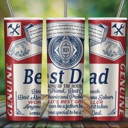 20oz Best Dad Beer Tumbler Father’s Day