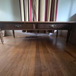 Vintage Ethan Allen 2 Drawer Coffee Table