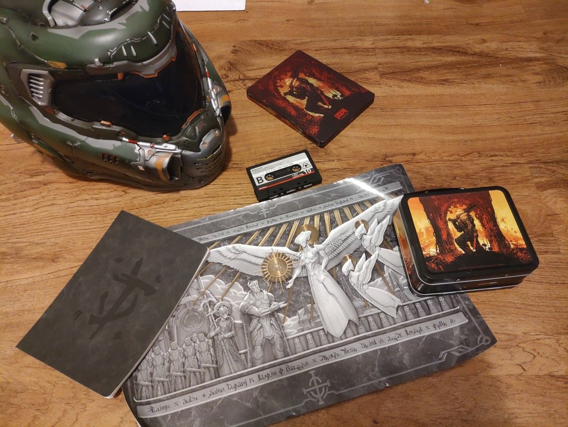 DOOM Eternal Collectors Edition (Unboxed, all items, GAME NOT INCLUDED)