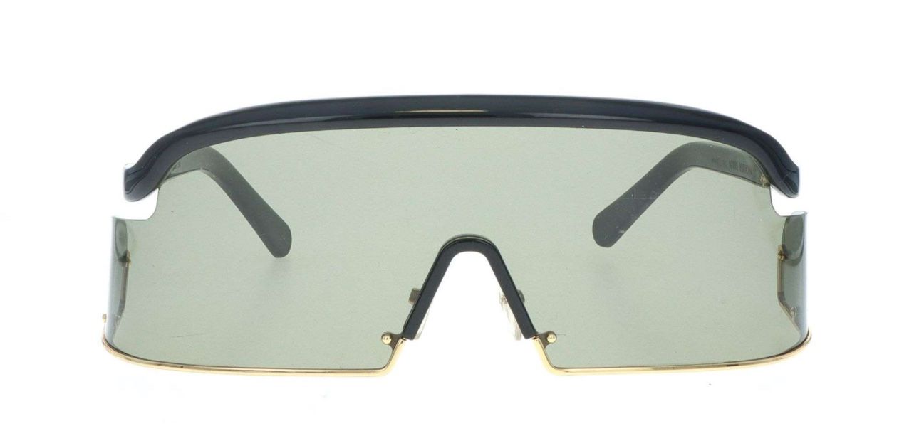Louis Vuitton Infinivy black shield sunglasses