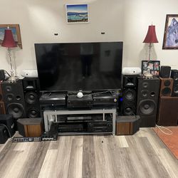 Monster Stereo System  20+ Speakers 