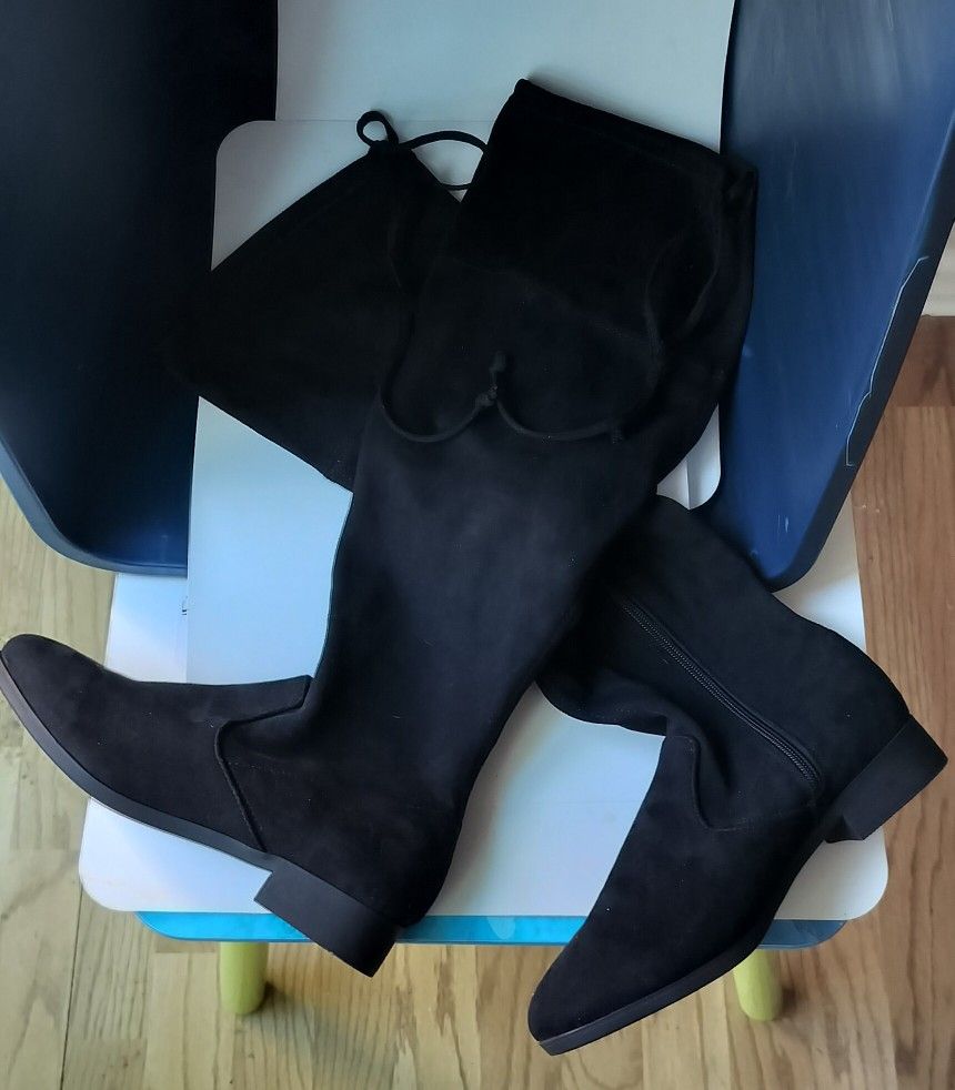 Knee High Black Boots