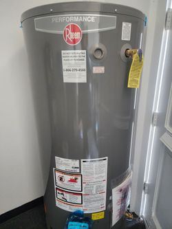 75 gallons water heater free installation